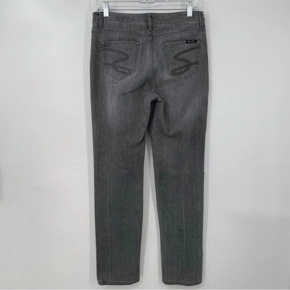 Seven7 Straight Gray Jeans - Picture 8 of 13